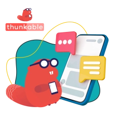 Разработка мобильных приложений в Thunkable - КИБЕРшкола программирования для детей, компьютерные курсы для школьников, начинающих и подростков - KIBERone г. Зюзино