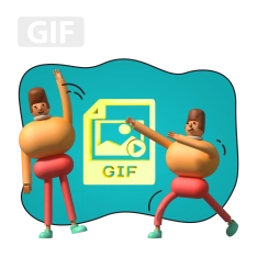 Gif-анимация - КИБЕРшкола программирования для детей, компьютерные курсы для школьников, начинающих и подростков - KIBERone г. Зюзино