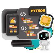 Мой первый сайт с мозгами: Python + AI - КИБЕРшкола программирования для детей, компьютерные курсы для школьников, начинающих и подростков - KIBERone г. Зюзино
