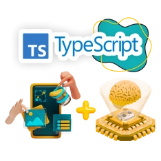 TypeScript + AI: создаём умные веб-приложения - КИБЕРшкола программирования для детей, компьютерные курсы для школьников, начинающих и подростков - KIBERone г. Зюзино