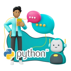 Умный чат-бот на Python на Telegram - КИБЕРшкола программирования для детей, компьютерные курсы для школьников, начинающих и подростков - KIBERone г. Зюзино